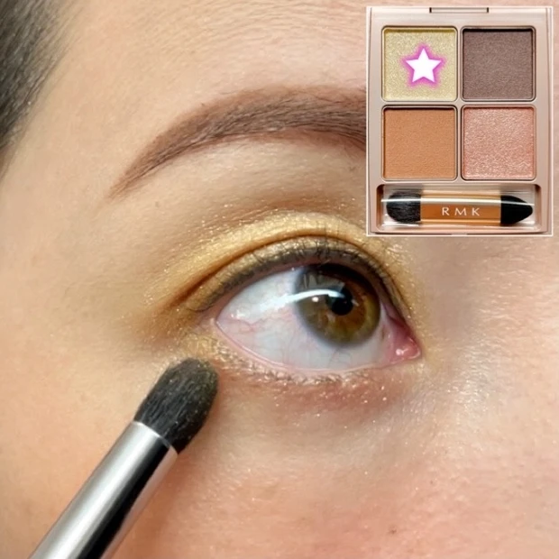 発売後に即完！？RMK秋新作アイシャドウ『ローズウッドデイドリーム』がまじで可愛い！＆塗り方_9_1