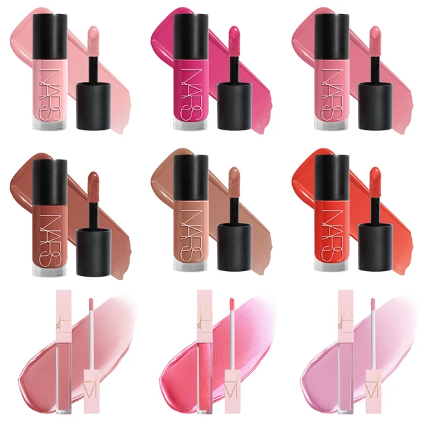 NARS　ナーズ　アフターグロー リップシャイン　インセイシャブル リキッドブラッシュ　リップ　チーク　リキッドチーク