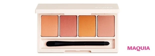 【ベストコスメ2022上半期】アイパレット部門部門 4位／フジコ 足しパレ 01 彫り深ウォーム