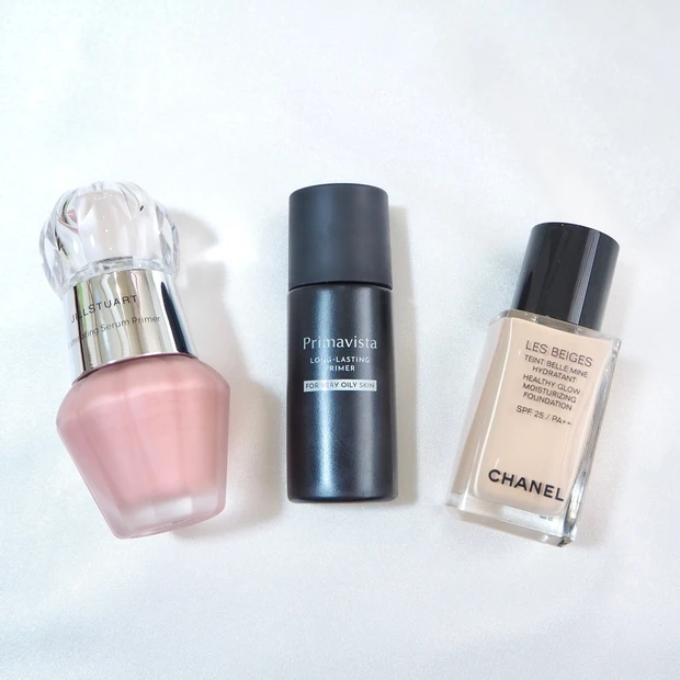 テカらせないぞ！プリマヴィスタの超オイリー肌用皮脂崩れ防止下地でマスクメイクでもさらさら肌長続き♪定番タイプとの比較も！_6_2