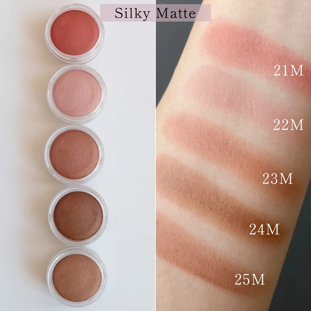 コスメデコルテ アイグロウジェム スキンシャドウ 全色スウォッチ5