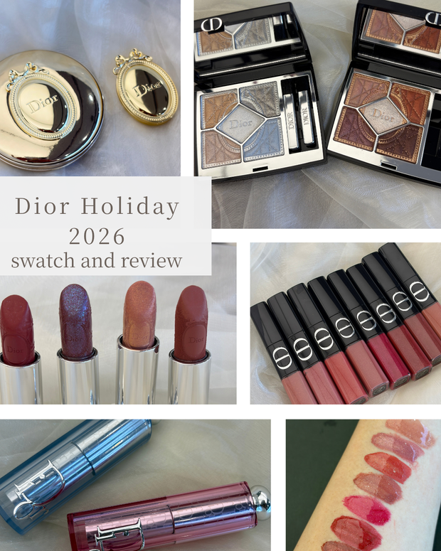 DIOR ディオール ホリデー ディオール ホリデー2026】第2弾全アイテムをスウォッチ！シナモン