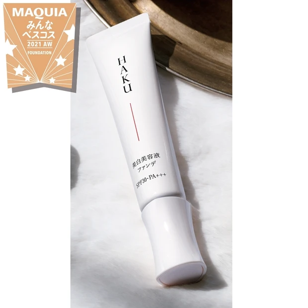 ファンデーション部門TOP3・HAKUの美白美容液ファンデが根強い人気！…