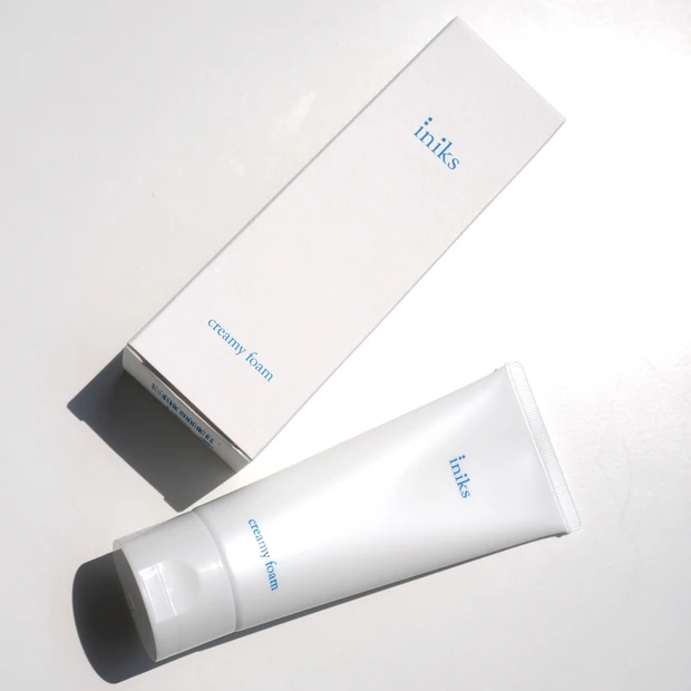 洗い上がりしっとり！ヒルドイドを作っている製薬会社から発売の低刺激処方の洗顔フォームiniks クリーミィ フォームをレポ
_1_1