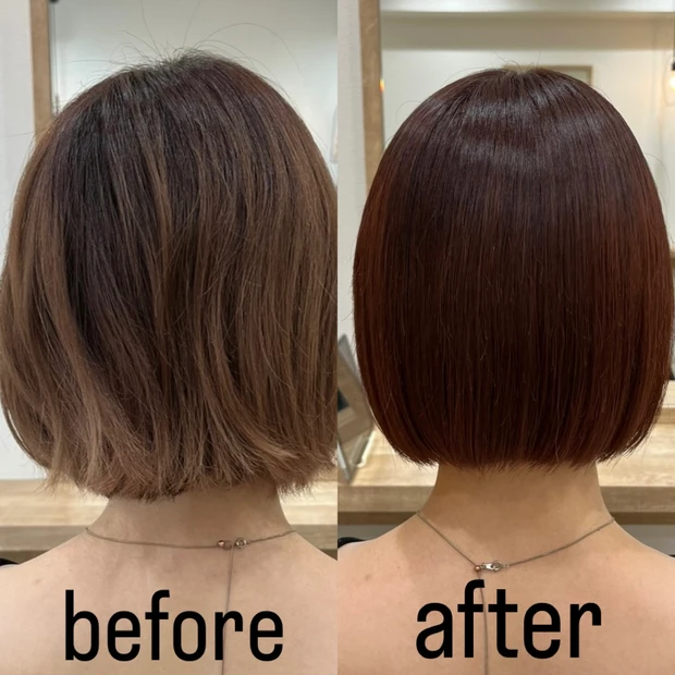 [悩み多数]毎日のセットが楽しくなるボブヘア💇🏼‍♀️🌼衝撃のビフォーアフター写真あり👀⚠️_3