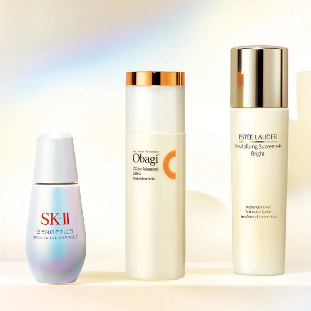 黄ぐすみをケアして突き抜けた明るさへ！異次元の透明オーラ肌を叶えるスキン…