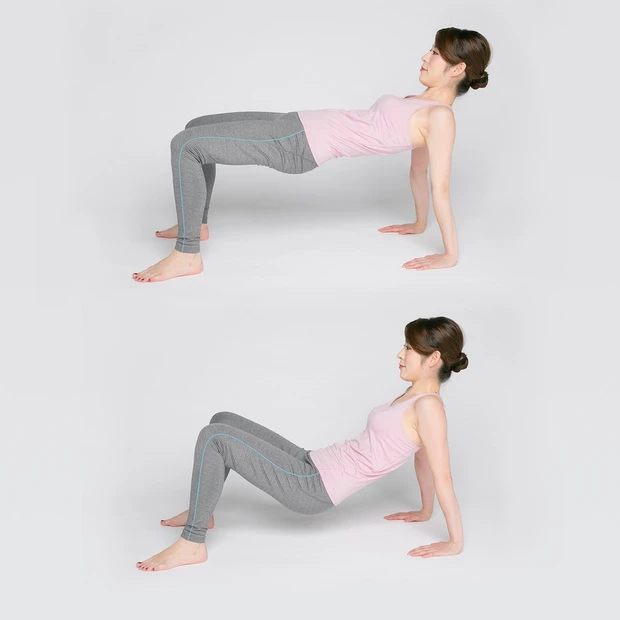 お尻の上げ下げでキュッと上向き小尻が叶う【美尻プログラムLesson5】