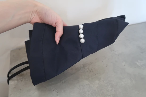 pink trick(ピンクトリック)  完全遮光ツバ広ハットは折りたためられる