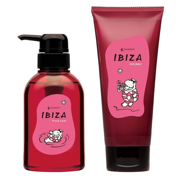 アマトラの「IBIZA フロストウォッシュ&アイスパック」ヘアケアセット…