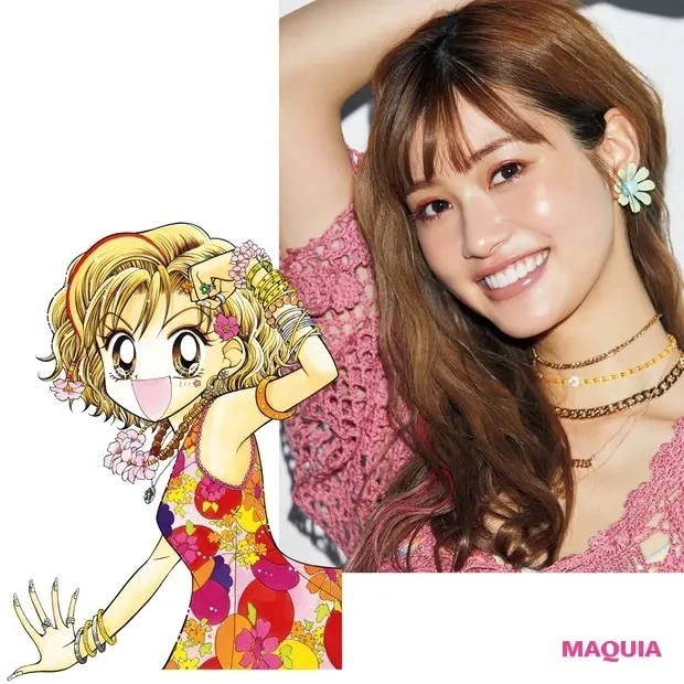 あえての暖色系で今ドキなギャル顔に！ 漫画『GALS！』蘭になりきりメイク