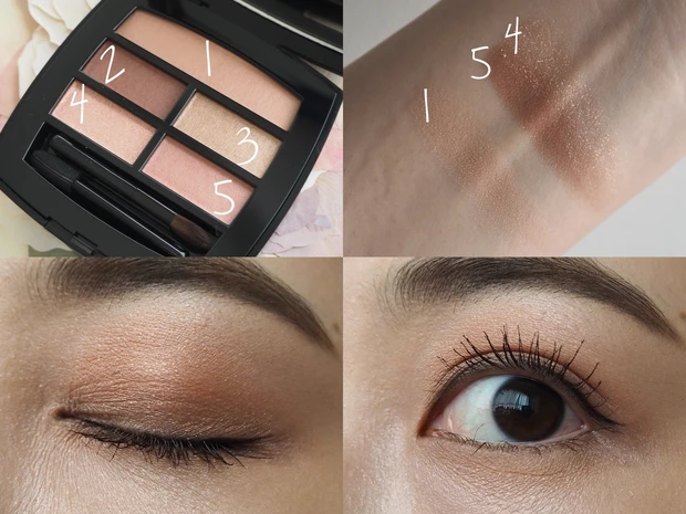 【シャネル】５色アイシャドウの新色＇テンダー＇を使ってみたら1週間メイクが楽しめた！_4_1