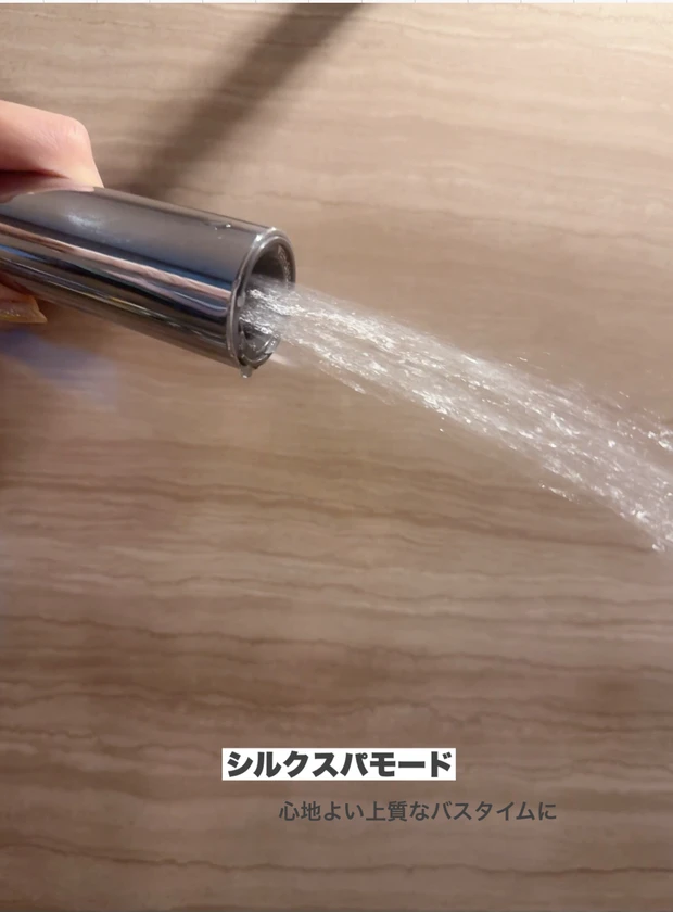 パナソニック／ファインバブルシャワーヘッド ファインベール EH-SH50　シルクスパモード