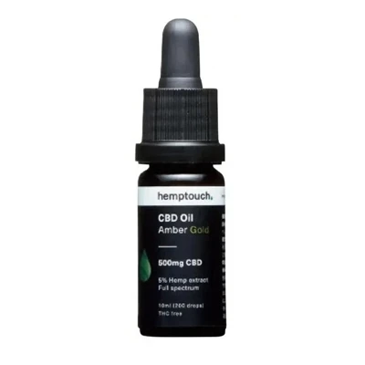 美容のプロおすすめのCBD製品_CBDオイル アンバーゴールド 10%