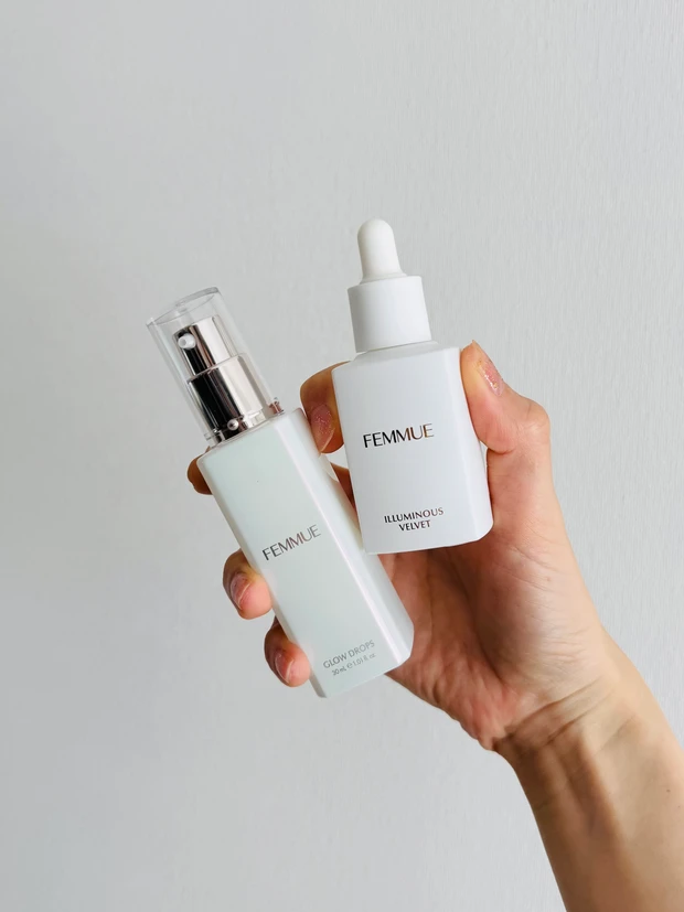 ファミュのグロウドロップスとイルミナスベルベット