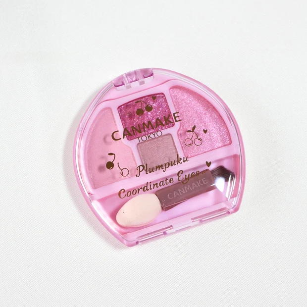 キャンメイク プランぷくコーデアイズ 06 さくらんぼプランぷく 限定
