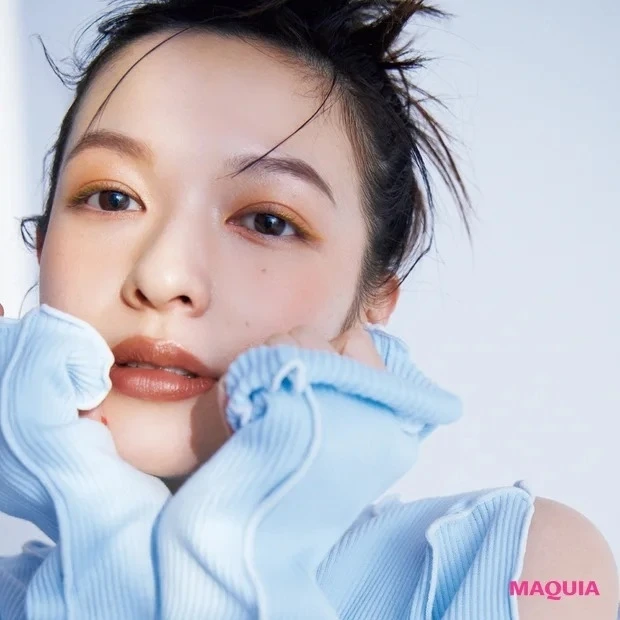 洒落感メイクのバランス学  モデル森 絵梨佳さん　