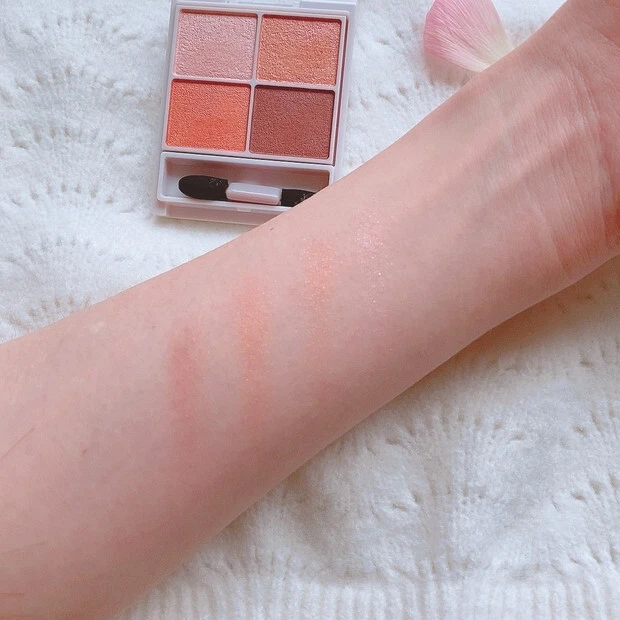 キャンメイク シルキースフレアイズ07お試しkurumiスウォッチ