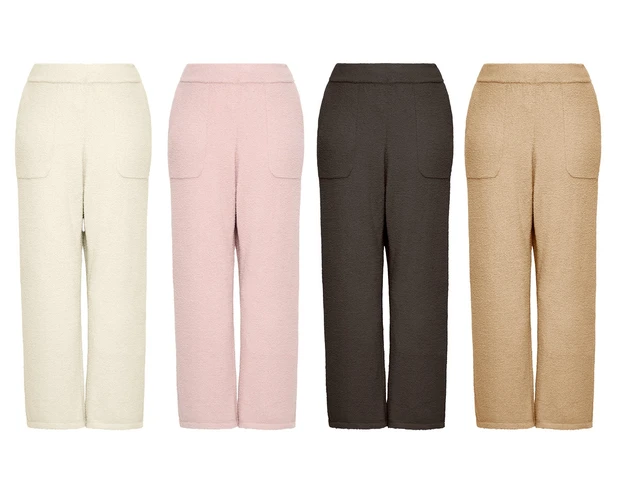 ReFa VITALWEAR(リファ バイタルウェア) フラッフィーニット ストレートパンツ