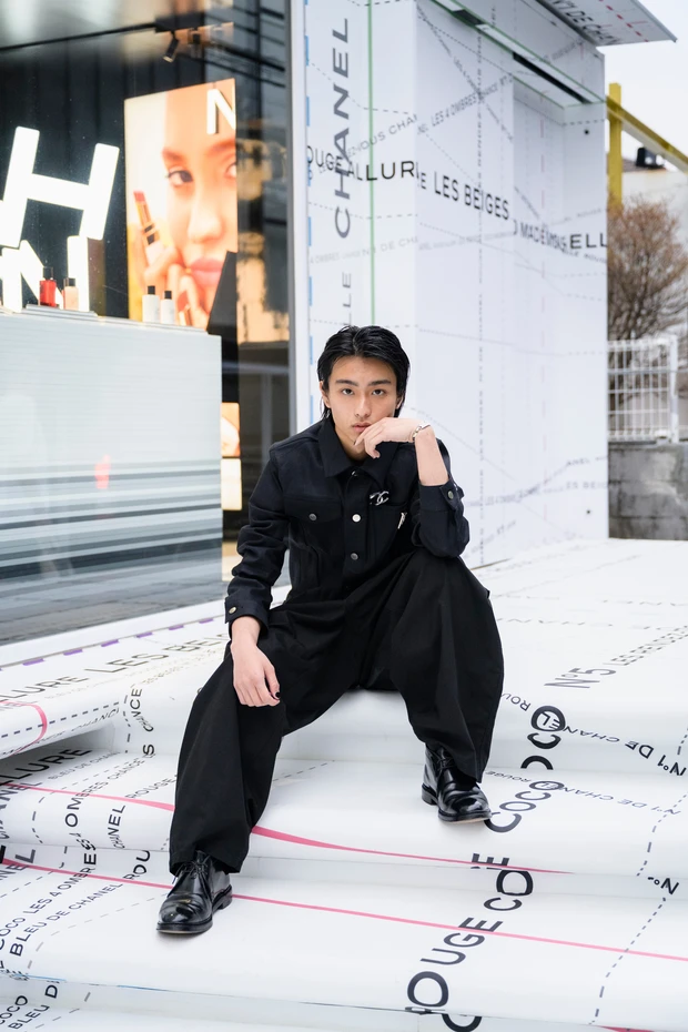 CHANEL BEAUTY HOUSE AT TOKYO(シャネル ビューティ ハウス)奥平大兼さん