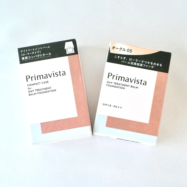 プリマヴィスタ デイトリートメントバーム ローラーファンデ