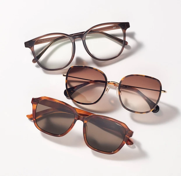 マキア　サングラス　おすすめ　選び方　Zoff　JINS　MAD JOURNEY　小顔