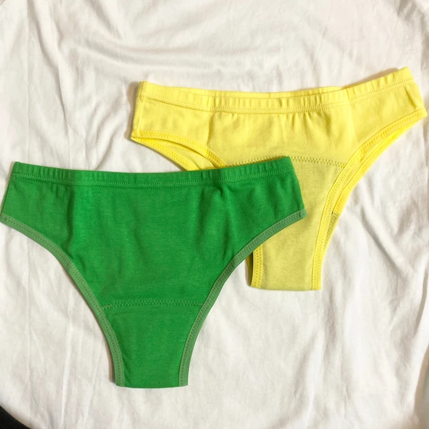 フェムテック　吸水ショーツ　ナプキン　タンポン　Hogara ホガラ　カラフルな吸水ショーツ　可愛い吸水ショーツ　オーガニックコットン　