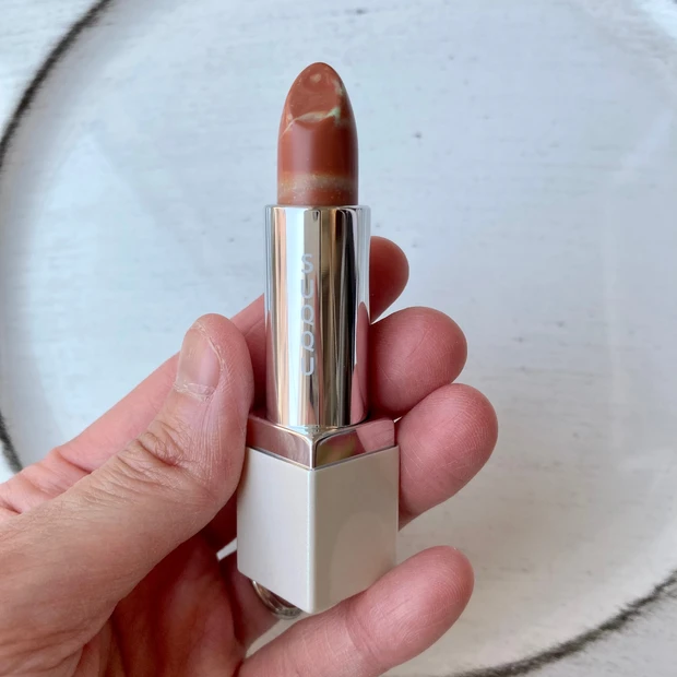 SUQQU マーブル カラー リップスティック 霞茶