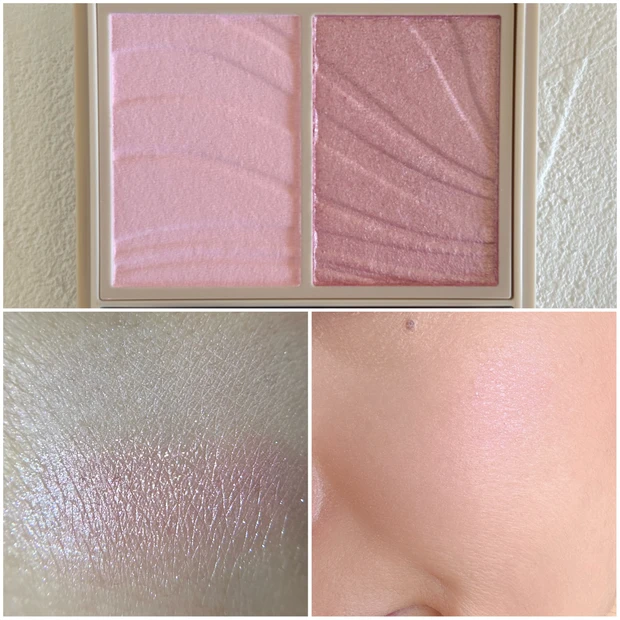 レイヤード フルリ チーク PK-1 イエベのスウォッチ 口コミ