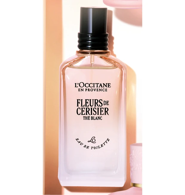 桜コスメ 2026 ロクシタン テ･ブラン サクラ オードトワレ