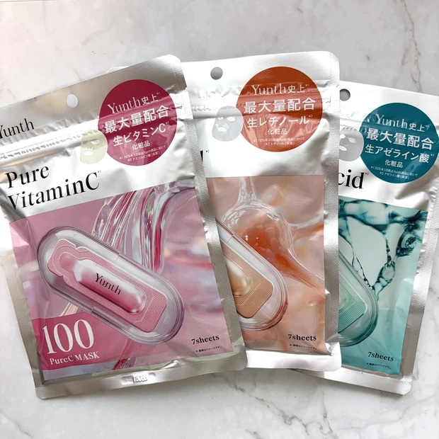 Yunthの生美容液から着想を得た、ブランド史上最大量のキー成分配合“生”美容液マスク