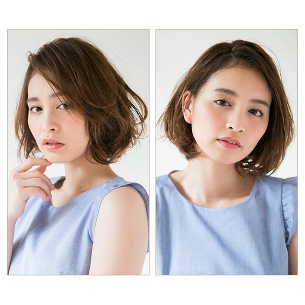 【1つのヘアワックスで2パターン見せ】女っぽさが上がる、ウェット質感の作…