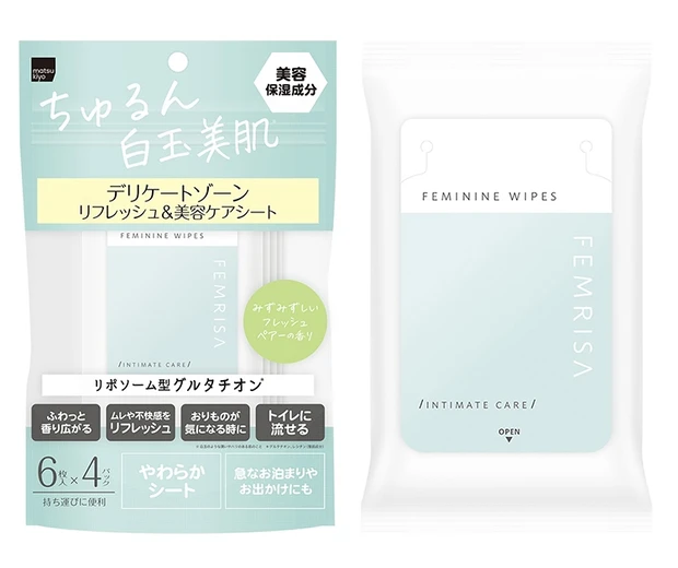 matsukiyo フェムリサ エニーシート フレッシュペアーの香りマツキヨココカラ　オリジナルコスメ　PB　人気ランキング　