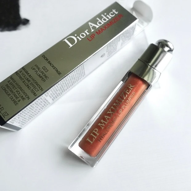 Dior アディクトリップマキシマイザー 023 シマーブロンズ オレンジリップ