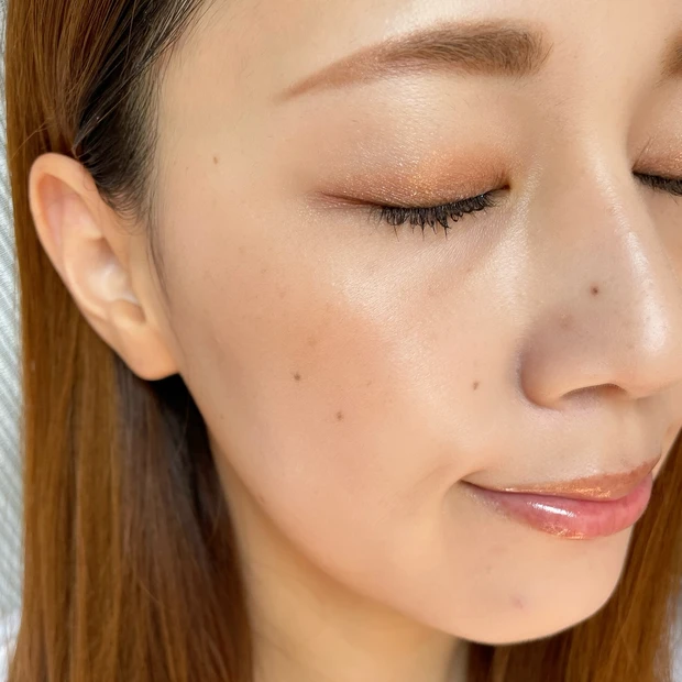 ヴィセ エッセンスリッププランパー OR200 仕上がり