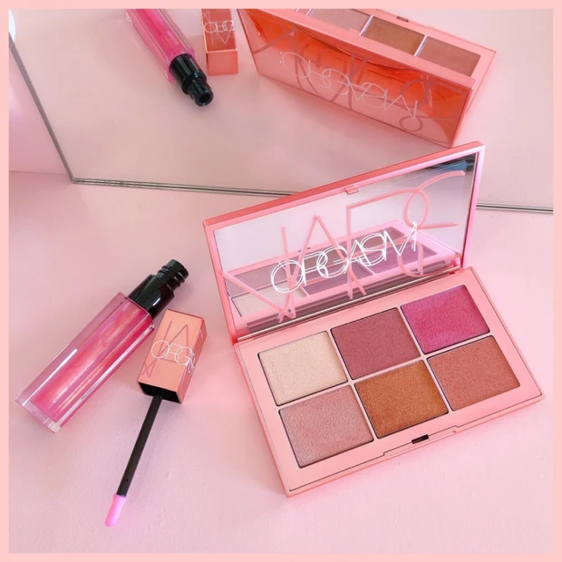 【NARS ORGASM 2019 COLLECTION】エンドレスオーガズムパレット/オイルインフューズドリップティント
