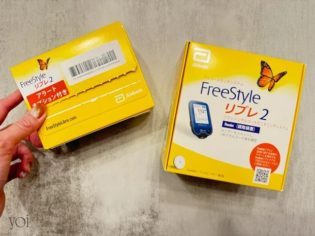 持続血糖測定器　FreeStyleリブレ2　センサー　専用モニター　実際に試してみた