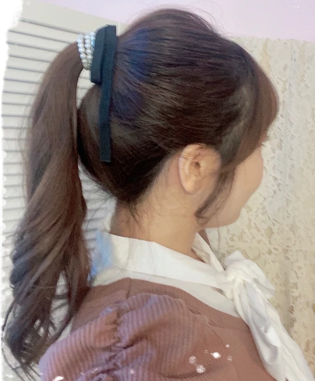 【超簡単!】小物を使ったゆる〜いヘアアレンジ5選_10