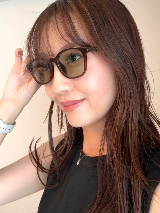 Zoff×目黒蓮（【広告着用商品】SUNCUTGlasses/UV100%CUT ZA241G66-43A2　着用画像