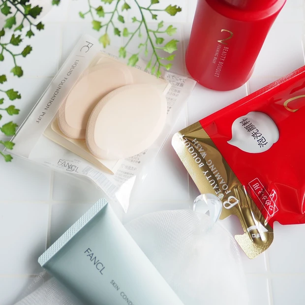 「ビューティブーケ うるおい泡洗顔料」「スキンコンディショニング洗顔」