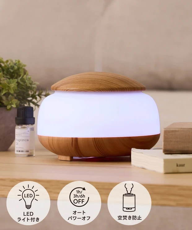アロマ加湿器 3COINS スリコ スリーコインズ 家電 冬