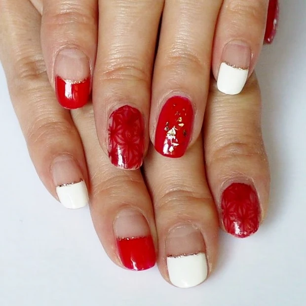 手描き麻の葉模様が粋！ 晴れ着にも合う華やか和柄ネイル【ギ☆のセルフネイ…