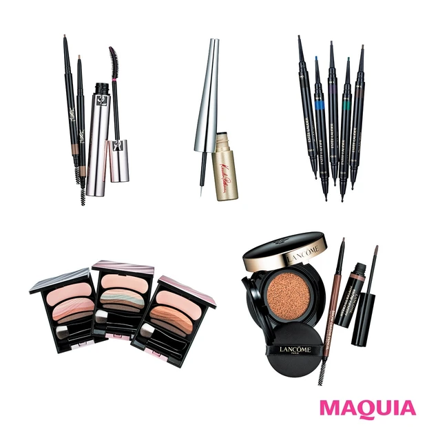 【眉メイク、アイシャドウ、アイライナー】印象的なまなざしに！ 2018最…