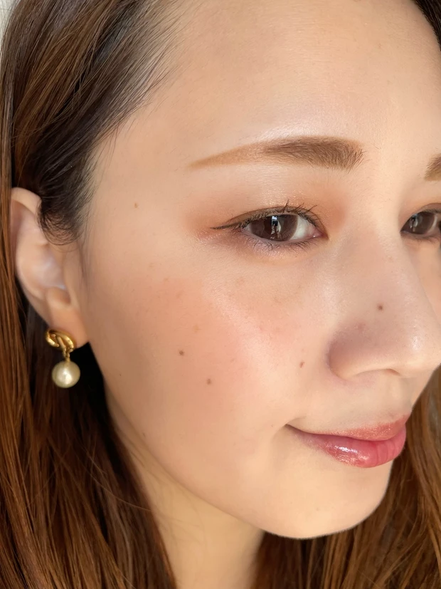 入園式メイク 完成図