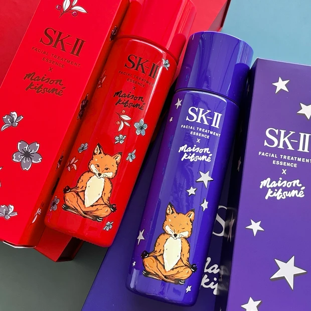 sk-II フェイシャル トリートメント エッセンス クリスマスコフレブルー