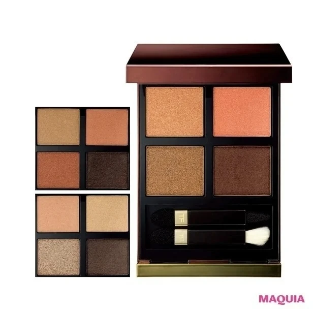 TOM FORD BEAUTY(トム フォード ビューティ) アイ カラー クォード Cを全色スウォッチ! 人気カラーの口コミ、使い方まで大特集