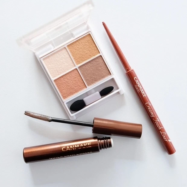 【プチプラコスメ】キャンメイクの人気製品でアイメイク_MAKE UP PLAN② 洒落感オレンジブラウンEYE