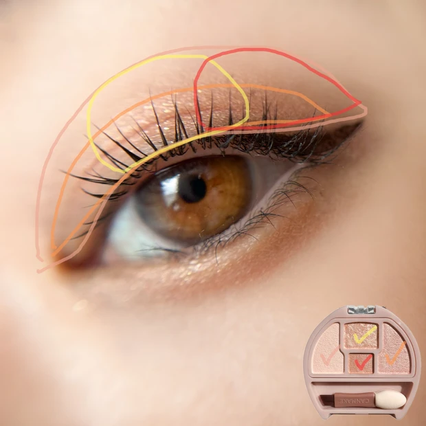 【MAQUIA7月号超豪華付録】大人の涙袋メイクにぴったり！キャンメイク「プランぷくコーデアイズ」の使い方徹底解説！_9