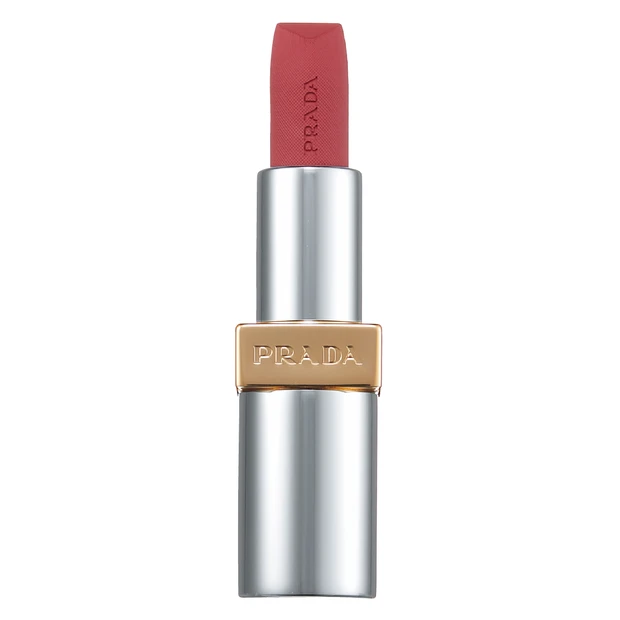 秋の新作リップ PRADA BEAUTY モノクローム ウェイトレス リップカラー (マット レザー) P61