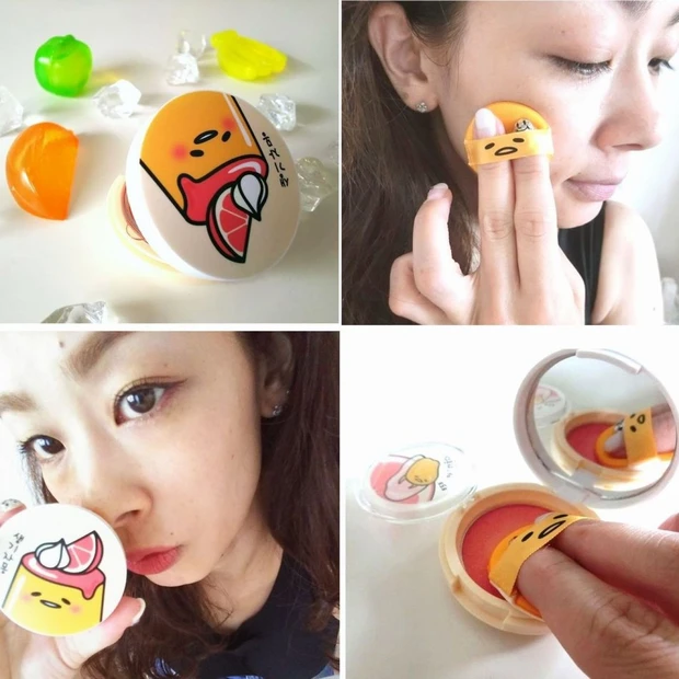 オトナのキャラ・コスメ【ぐでたまチーク】がキュートなのに優秀な件!
