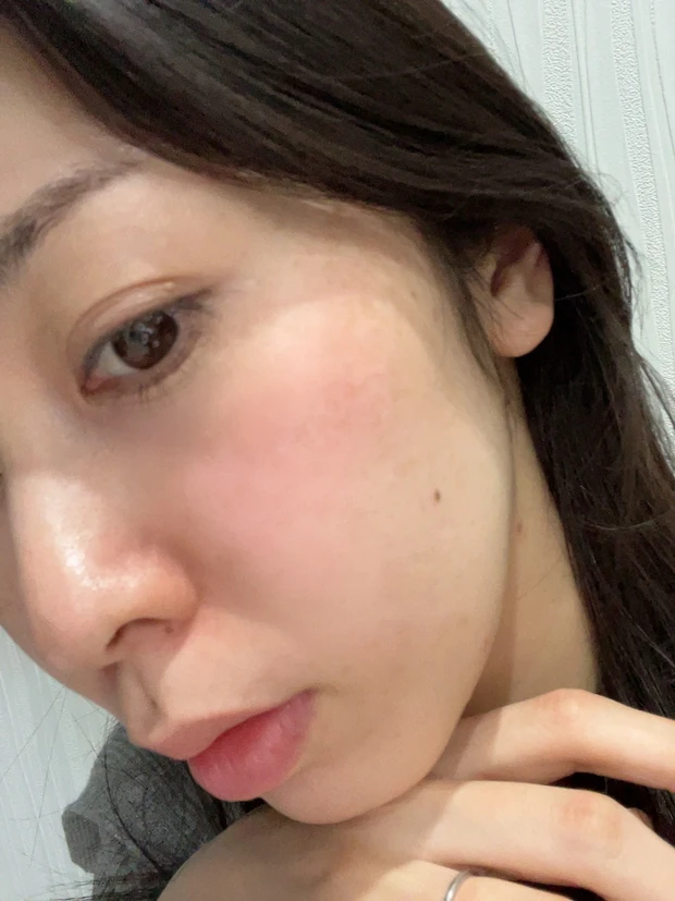 じゅわっと血色感♡今っぽい✨おすすめプチプラリキッドチーク2選！内側から発光するツヤ肌に🩷〜peripera・SHEGLAM〜
_3